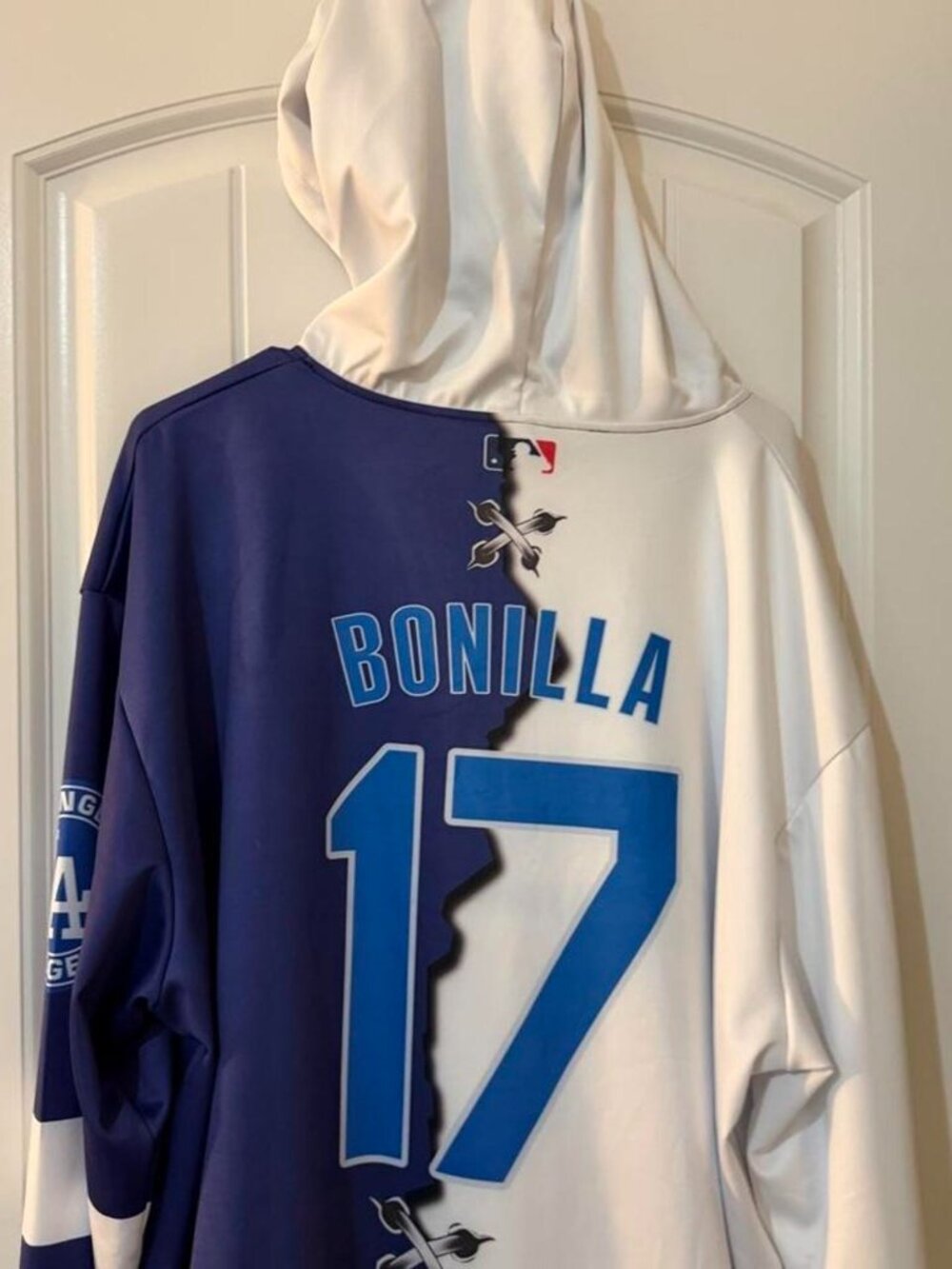 LA Dodgers Bobby Bonilla #17 Custom Jersey Hoodie – Flaws